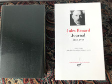 Pléiade jules renard d'occasion  La Rochelle