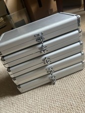Aluminium dvd case for sale  LONDON