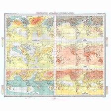 Map temperature anomalies for sale  GLASGOW