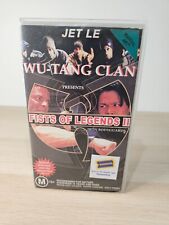 Guarda-costas Wu-Tang Clan Presents Fist of Legends 2: Iron VHS Jet Le Martial Arts comprar usado  Enviando para Brazil