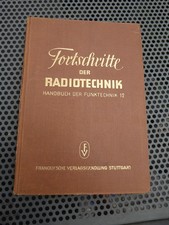 Buch fortschritte radiotechnik gebraucht kaufen  Neuffen