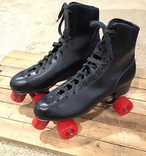 Sapatos de patins masculinos vintage 12 com cadarço no tornozelo aderência segura preto 28 rodas comprar usado  Enviando para Brazil