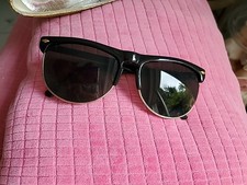Sonnenbrille schwarz halbem gebraucht kaufen  Langenfeld (Rheinland)