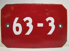 Old porcelain sign for sale  Flemington