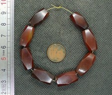 Lot perles agate d'occasion  Sarzeau