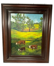 Vtg oil cavas for sale  Hurst