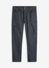 Flanell cargohose grau gebraucht kaufen  Deutschland