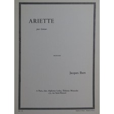 Ibert jacques ariette d'occasion  Blois