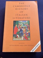 Cambridge history italian for sale  NOTTINGHAM