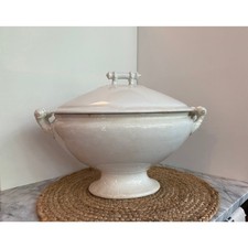 Antique ironstone footed for sale  Milford