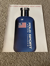 Vintage 1998 POLO SPORT RALPH LAUREN FITNESS FRAGRÂNCIA IMPRESSÃO ANÚNCIO DÉCADA DE 1990 comprar usado  Enviando para Brazil