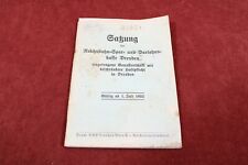 Satzung reichsbahn spar gebraucht kaufen  Frankfurt (Oder)