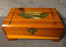 Vtg cedar wood for sale  Clear Spring