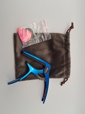 Exclusive Gradient 'Blue-Plated' Heavy-Duty Guitar Capo for Acoustic/Electric Gu comprar usado  Enviando para Brazil