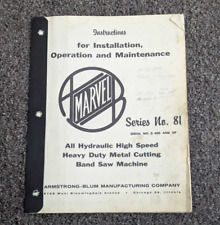 Marvel armstrong blum for sale  Dubuque