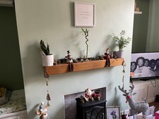 Solid oak fire for sale  GLOSSOP