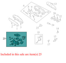 2002-2006 Hyundai Santa Fe HVAC Temperature Control Panel Used 9725026XXX OEM for sale  Dafter