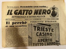 Giornale gatto nero usato  Italia