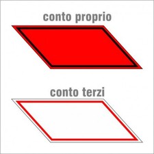 Kit contrassegni adesivi usato  Parma