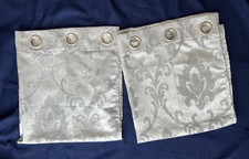 Silver eyelet curtains for sale  UK
