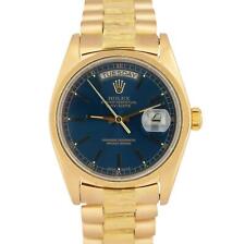 Relógio Rolex Day-Date President 36mm azul BARK conjunto rápido ouro amarelo 18K 18078, usado comprar usado  Enviando para Brazil