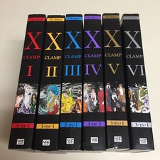 X/1999 X CLAMP 3 w 1 Omnibus Edition Manga Angielska Kompletny zestaw Seria Objętość na sprzedaż  Wysyłka do Poland