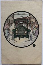 Cartolina pubblicitaria automo usato  Roma
