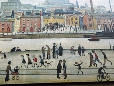 lowry canvas for sale  BASINGSTOKE