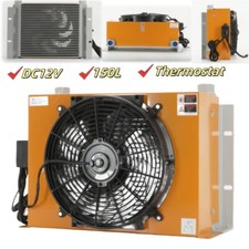 Chłodnica oleju hydraulicznego Chłodnica oleju Chłodnica powietrza 40/80/100/150L/min DC12V z termostatem DE na sprzedaż  Wysyłka do Poland