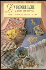 Livre broderie decoration d'occasion  Thuré