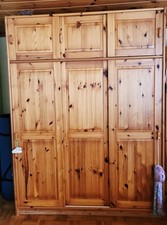 Kleiderschrank massivholz kief gebraucht kaufen  Riedstadt