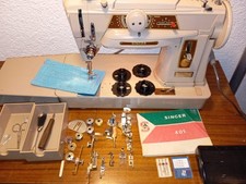 Nähmaschine singer 401g13 gebraucht kaufen  Mühlacker