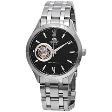 Relógio masculino Orient coração aberto automático mostrador preto FAG03001B0 comprar usado  Enviando para Brazil