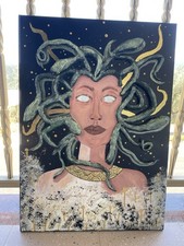 Quadro medusa acrilico usato  Vaccarizzo Albanese