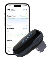 Usado, Oxímetro Bluetooth vestível Vibeat Oxylink alerta de áudio recarregável com aplicativo comprar usado  Enviando para Brazil