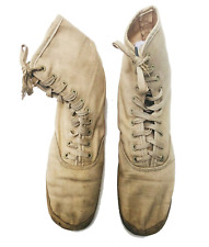 Tênis Keds raro de lona marfim biqueira redonda antigo vintage cano alto com cadarço unissex comprar usado  Enviando para Brazil