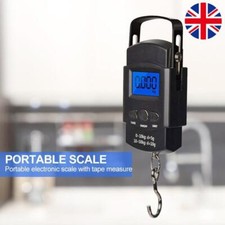 Gancho eletrônico portátil escala digital 50 kg balança balança pesagem ferramenta doméstica comprar usado  Enviando para Brazil
