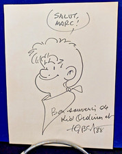 Dessin original dédicacé d'occasion  Montélimar