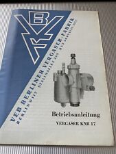 1959 riginal betriebsanleitung gebraucht kaufen  Bernau