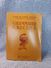 Grammaire grecque....1899 d'occasion  Saint-Sorlin-en-Valloire