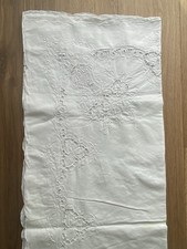 Tovaglia lino ricamata usato  Marostica
