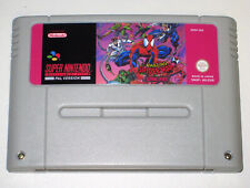 *Versão PAL* The Amazing Spider-Man Lethal Foes jogo para SNES comprar usado  Enviando para Brazil