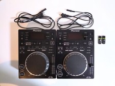 Używany, Pioneer DJ CDJ-350 Czarna para Wieloformatowy odtwarzacz USB DJ CD / MP3 Pro DJ Deck Używany na sprzedaż  Wysyłka do Poland