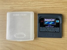 Cartucho de videogame RoboCop Versus The Terminator SEGA Game Gear + estojo PAL vs comprar usado  Enviando para Brazil