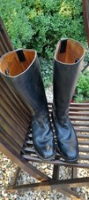 Bottes cuir noir d'occasion  Arnay-le-Duc