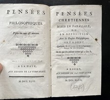 Pensées chretiennes philosoph gebraucht kaufen  Hamburg