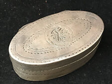 Fermiers Generaux Caja Luis XVI Tabaco Plata Maciza Caja Plata XVIII, usado comprar usado  Enviando para Brazil