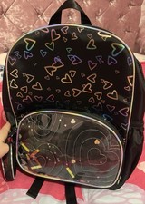 Girls black backpack. for sale  HULL