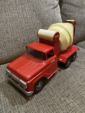 Caminhão de brinquedo vintage Tonka misturador de cimento aço prensado, usado comprar usado  Enviando para Brazil