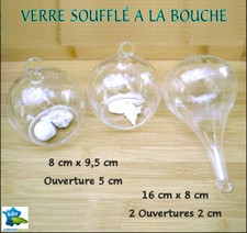 Vases verre soufflé d'occasion  Millau